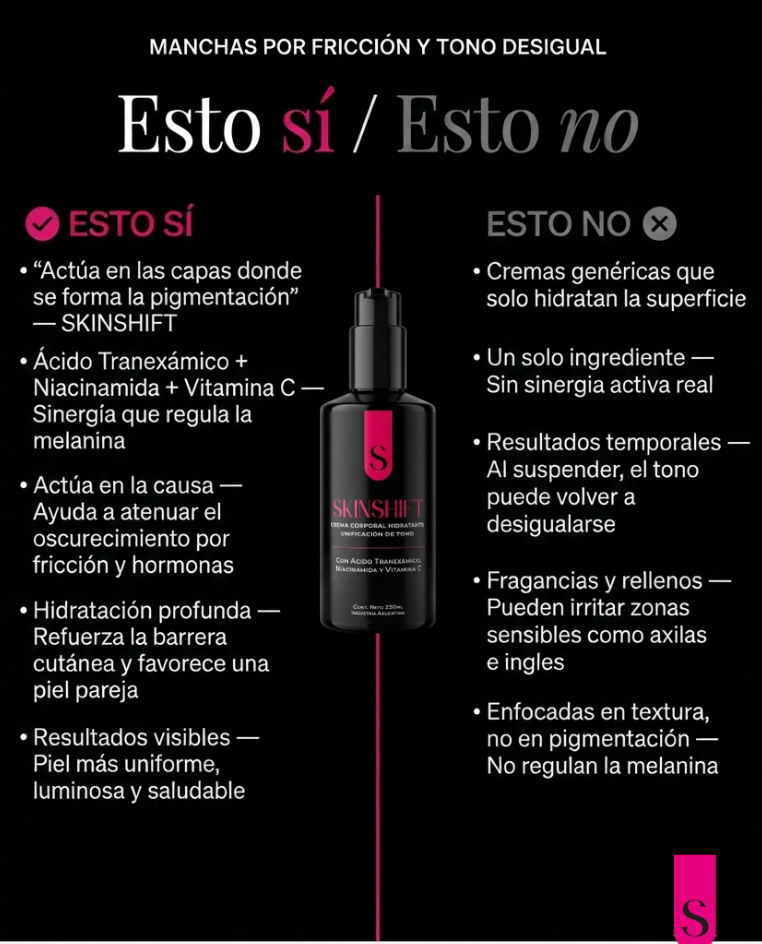 SKINSHIFT® - Recuperá la piel que siempre quisiste mostrar.