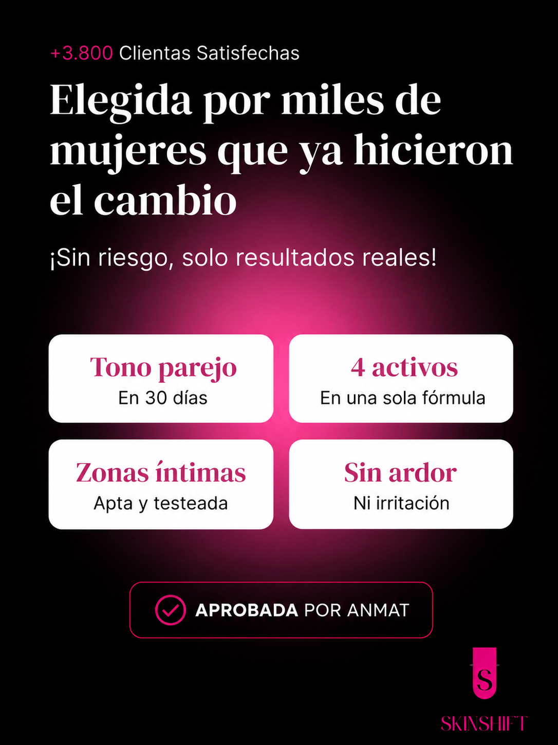 SKINSHIFT® - Recuperá la piel que siempre quisiste mostrar.